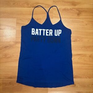 Pink Toronto Blue Jays Racerback Tank Top